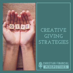 creative giving strategies podcast cover
