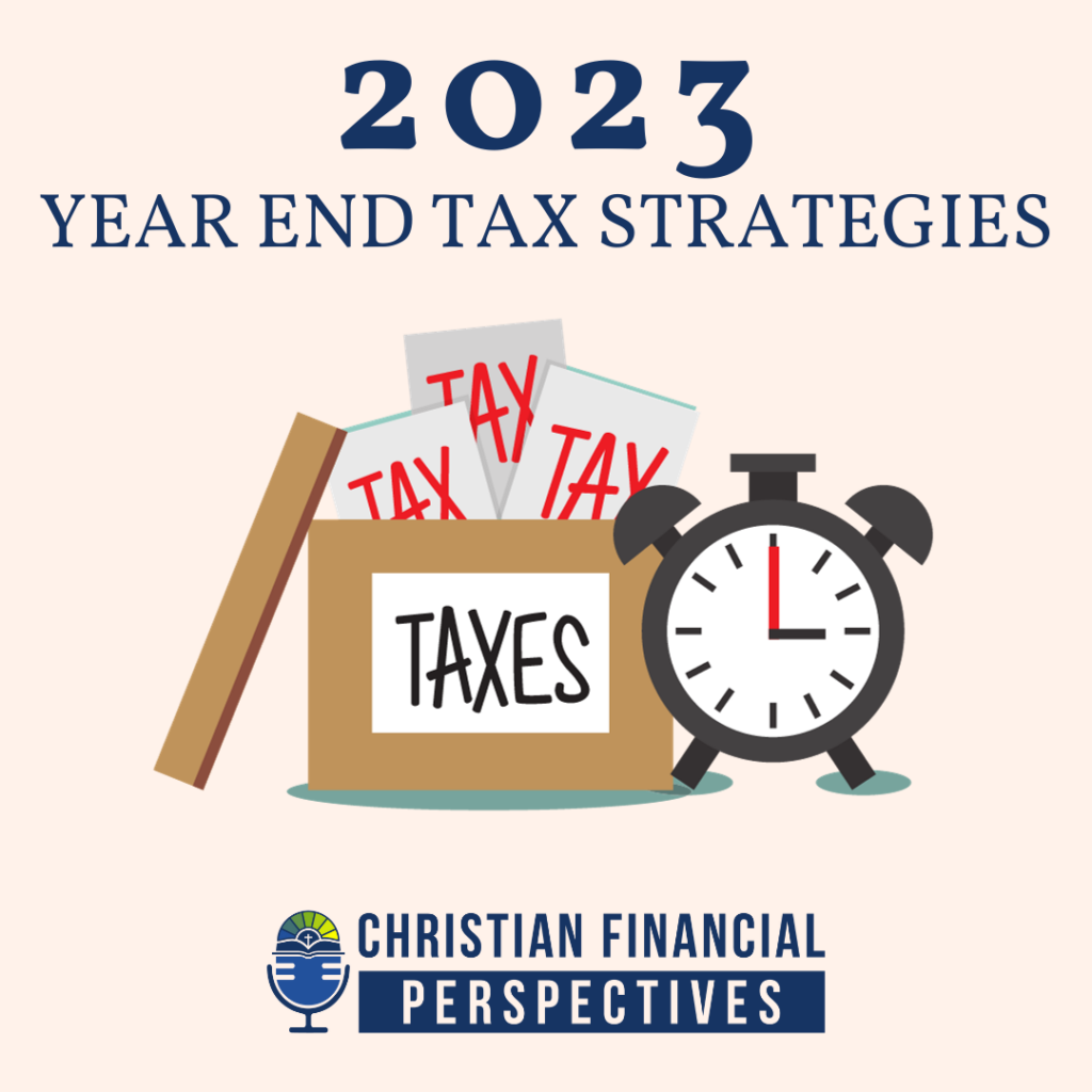 It’s time to discuss strategies for 2023 year-end tax planning! Want to lower your 2023 taxes with strategies like charitable giving, retirement plan contributions, and medical expenses? Small moves now could save you thousands in the future.

It’s important to pay our fair share of taxes, but also equally important to not pay more taxes than necessary. By taking advantage of strategies like sales tax deductions, you may be able to lower your tax bracket. As always, it’s important to consult with a CPA or tax professional for personalized advice.