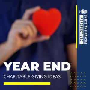 year end charitable giving podcast cover